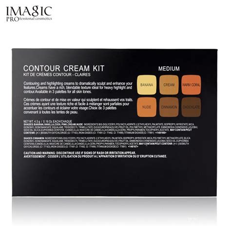 Cheap Price Imagic Cream Contour Palette Kit Pro 6 Colors Concealer