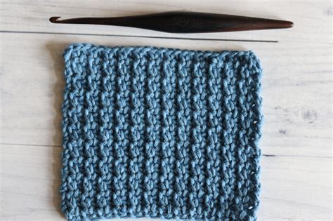 Single Compress Stitch Rich Textures Crochet