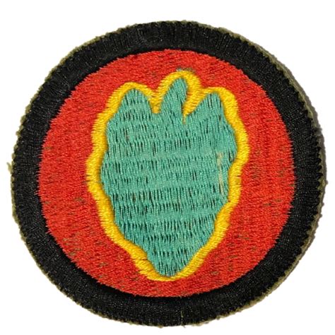 Collectibles Army New Us Army 24th Infantry Division Patch Militaria