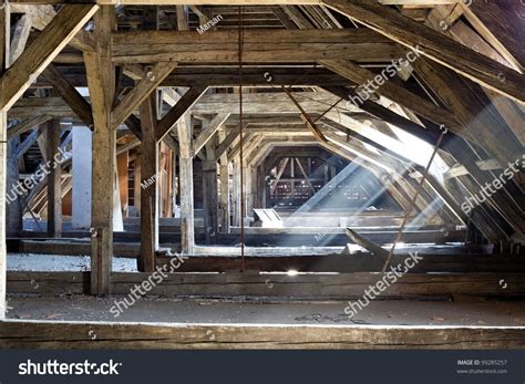 Old Attic Of A House Hidden Secrets Stock Photo 99285257 Shutterstock