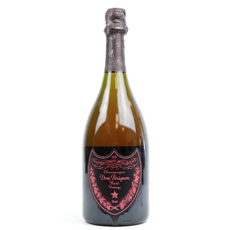 Dom Perignon Rose 2005 Vintage Champagne Luminous Label Edition Wine Auctioneer