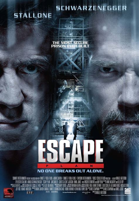 Sylvester stallone, arnold schwarzenegger, 50 cent and vincent d'onofrio are playing as the star cast in this movie. ESCAPE PLAN New Posters & Images