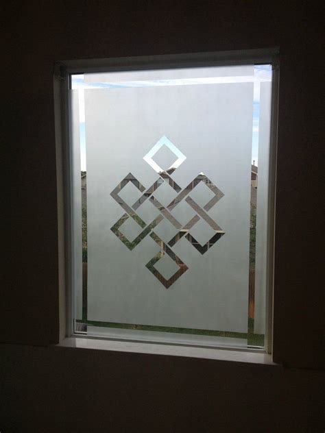 We applied window frosting film to our existing glass for privacy. Pin on Foyer