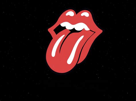 Rolling Stones Tongue Logo The Rolling Stones Tongue Logo Postcard 6