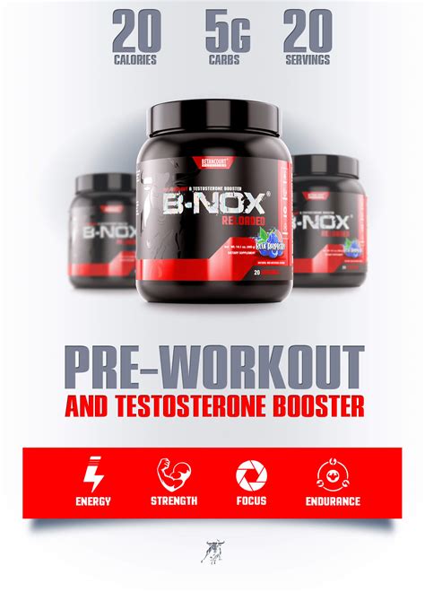 Betancourt B Nox Reloaded 20 Serve 400g Clinically Dosed Pre Workout And Testosterone Booster