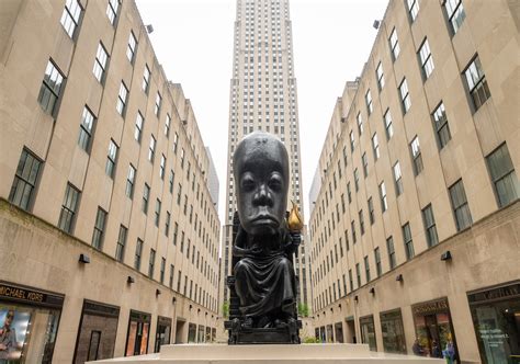 25 Foot Tall Sculpture Designed By Sanford Biggers Takes Over
