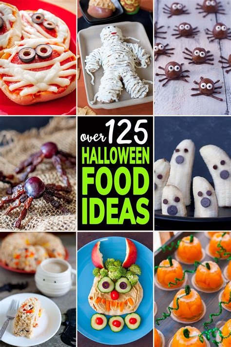 125 Halloween Food Ideas For Kids And Adults Eating Richly