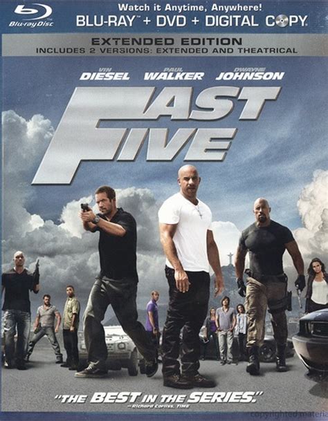 Vin diesel, paul walker, jordana brewster and others. Fast Five (Blu-ray + DVD + Digital Copy) (Blu-ray 2011 ...