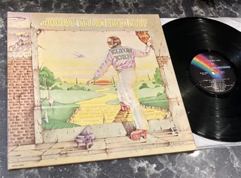 Elton John Goodbye Yellow Brick Road Double Vinyl Records Lps 1st Press