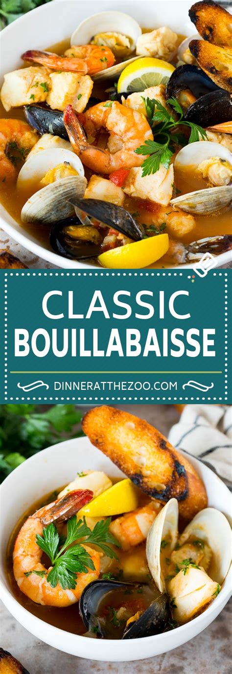 This Bouillabaisse Is French Seafood Stew With Fresh Fish Shrimp