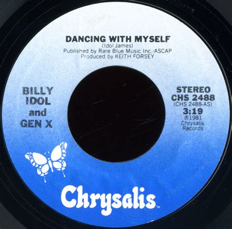 Billy Idol And Gen X Dancing With Myself Releases Discogs