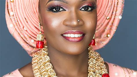 How To Tie The Nigerian Bridal Gele Youtube