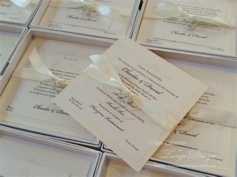 Crystal Wedding Invitations Elegant Invites W Bling Embellishment 1