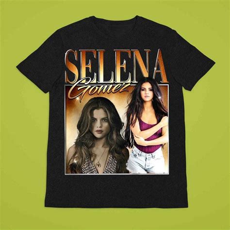 Selena Gomez Vintage T Shirt Online Fashion Shopping