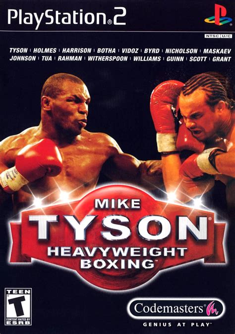 Mike Tyson Boxing Sony Playstation 2 Game