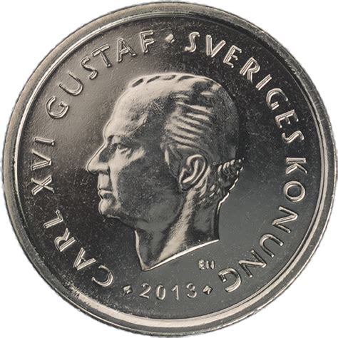 Medborgare i vissa länder måste ha en visering för inresa till schengenområdet. 1 Krona - Carl XVI Gustaf (Reign) - Sweden - Numista