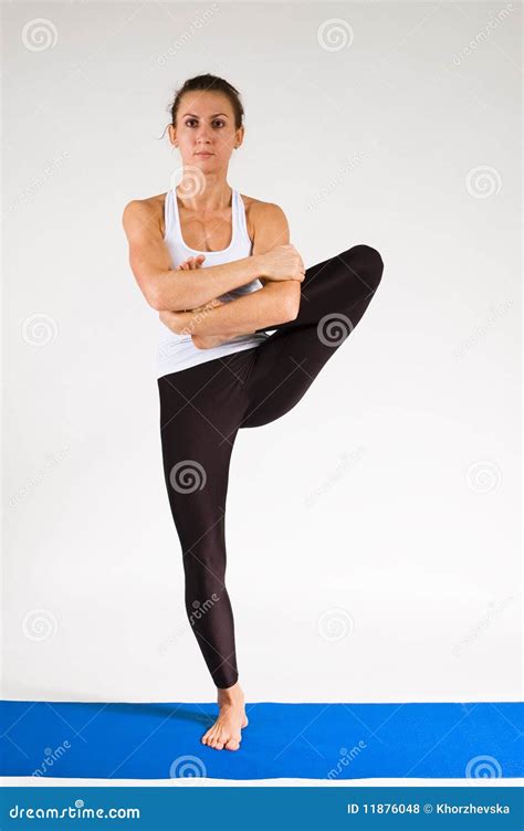 Yogi Girl Stock Photo Image Of Multiple Pilates Balance 11876048