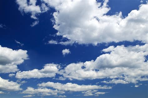 Blue Sky With Clouds Wallpaper Wallpapersafari