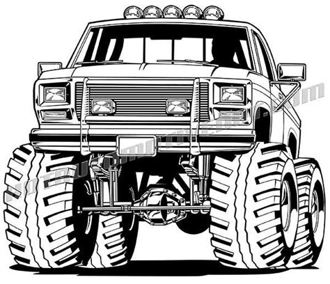 Lifted Square Body Chevy Drawing Photographycodeofethics