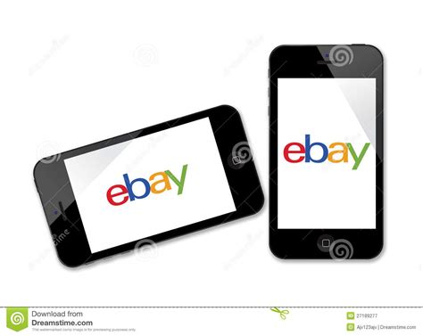 Sellers can accept a variety of safe and secure payment methods on ebay, including credit cards, debit cards, paypal, and, if you're a managed payments seller, apple pay and google pay. Ebay Logo On IPhone Editorial Photography - Image: 27189277