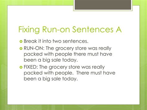 Ppt How To Fix Sentence Errors Powerpoint Presentation Free Download