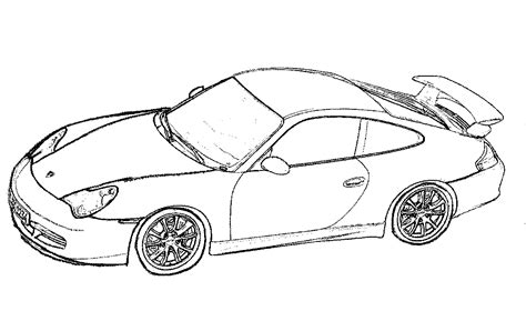 Free Porsche Coloring Pages, Download Free Porsche Coloring Pages png
