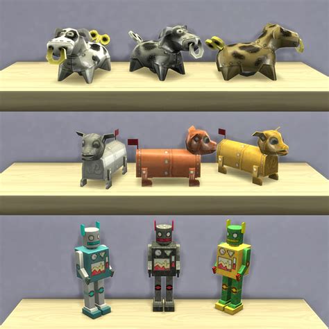Mod The Sims Playable Robot Toys