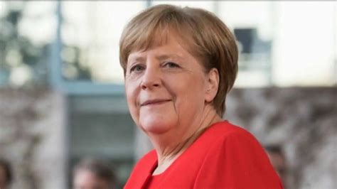 Hillary Clinton Jabs Donald Trump On Angela Merkels Last Day Leader