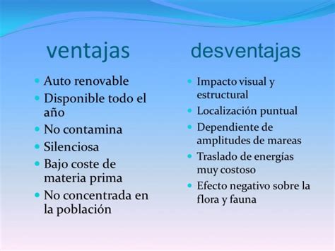 Ventajas Y Desventajas De Las Energias Renovables Cuadro Comparativo