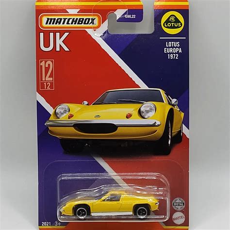 Matchbox Best Of Uk Lotus Europa 1972 12 Diecast Collectible Ebay