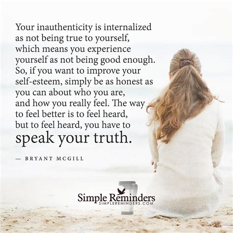 Your Inauthenticity Is Internalized As Not Being True To Yourself