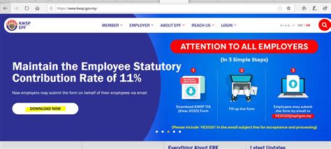 From employer's contribution, 8.63% goes towards the employee pension scheme. Www.kwsp.gov.my - Kwsp Home : Labuan financial services ...
