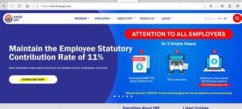 It also said the completed form must be submitted to their respective employers for online. Www.kwsp.gov.my - Kwsp Home : Labuan financial services ...