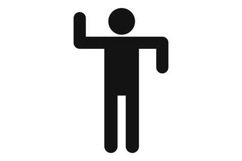 Stick Figure Stickman Icon Pictogram Graphic By Anatolir56 · Creative