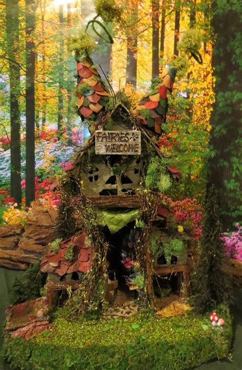 192 Best Fairy Houses By Mare At Woodland Fairy Village Images On