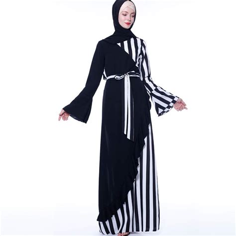 buy arabic abaya turkey muslim dress kaftan dubai caftan islamic strip clothing for women