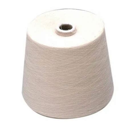 Plain 86 White Cotton Yarn Cones For Textile Industry At Rs 156