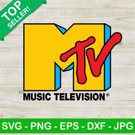 Mtv Logo SVG Music Television Logo SVG USA Music Television SVG