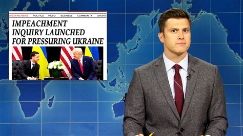 Watch Saturday Night Live Highlight Weekend Update Democrats Launch Impeachment Inquiry