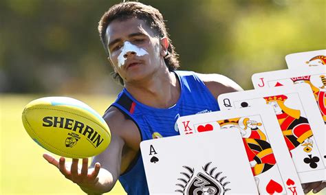 #afl do @adelaide_fc want to go down in @afl history to refuse a deservedly #number1 #indigenous draft pick in the #afldraft that honour because he is. Jamarra Ugle-Hagan - Deck of DT 2021 - DT TALK