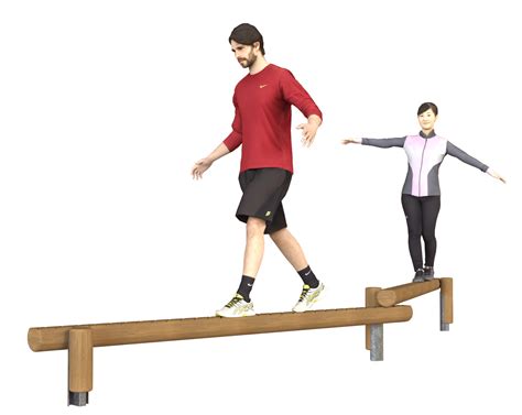 Twin Balance Beam By Playdale Playgrounds Made In The Uk