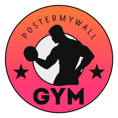 Copy Of Gym Fitness Instagram Logo Postermywall