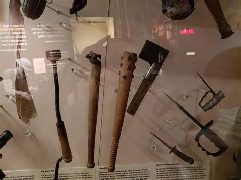 Improvised Hand To Hand Trench Warfare Weapons From Ww1 R