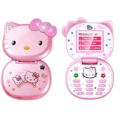 Bella Sun K688 Teléfono Celular Con Diseño De Hello Kitty Co