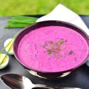 Cold Beet Soup With Yogurt Polish Chlodnik Everyday Healthy Recipes
