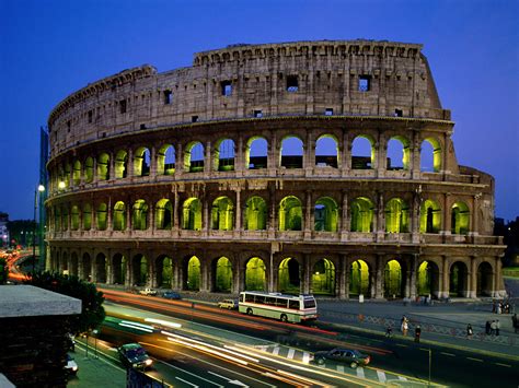 17 of 30 (55%) required scores: Coliseum Rome Italy - Famous Wallpaper