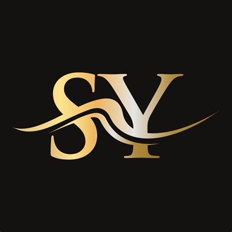 Letter Sy Logo Design Monogram Business And Company Logotype 18833267