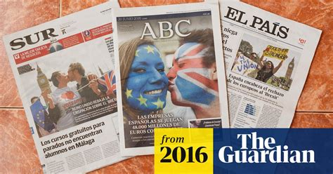 britons vote in our name uk referendum dominates continental front pages brexit the guardian