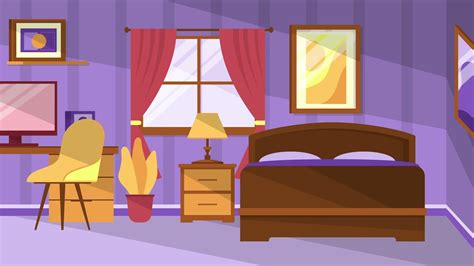 Animated Bedroom Background Free Download Youtube