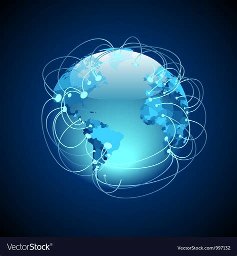 Worldwide Connections Royalty Free Vector Image